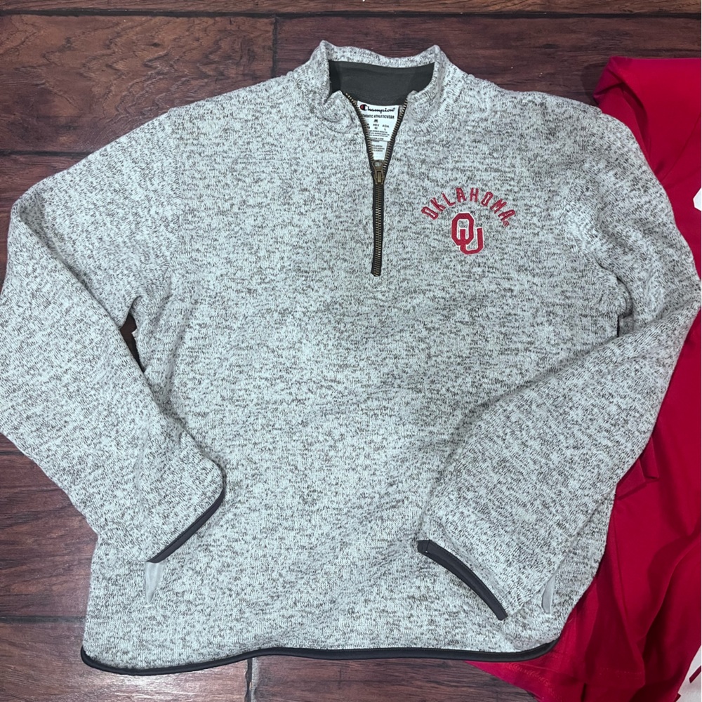 Bundle of 3 women’s medium Oklahoma Sooners Sweatshirts long sleeve shirts - Picture 2 of 8